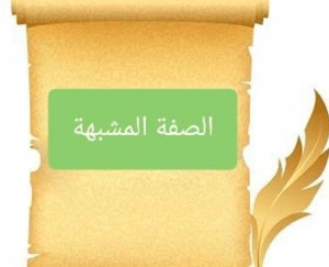 جمل فيها صفة مشبهة