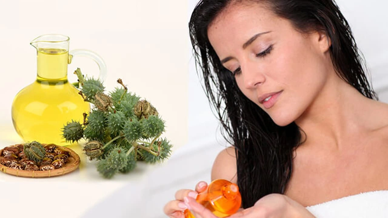 صورة خلطة زيت الخروع وزيت الزيتون لتطويل الشعر