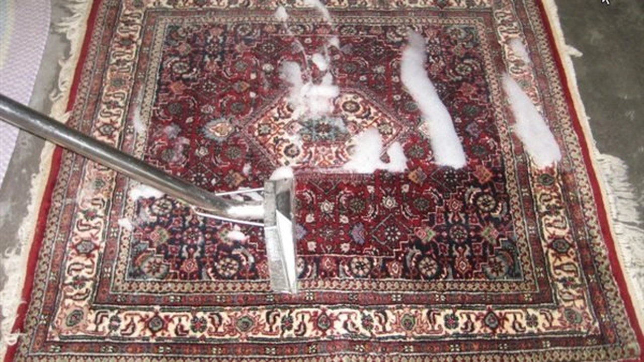 صورة خلطة غسيل السجاد