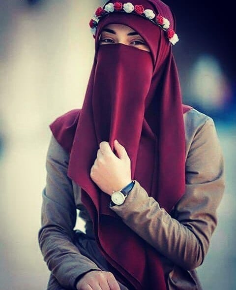 خلفيات بنات منتقبات