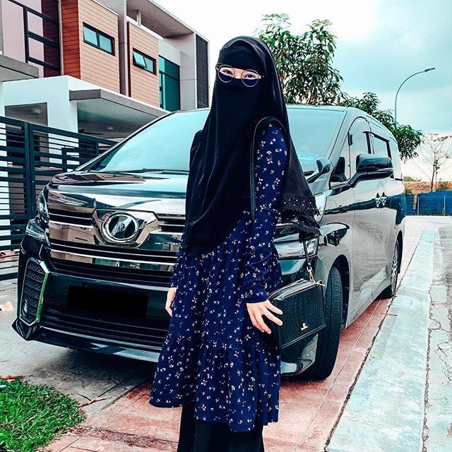 خلفيات بنات منتقبات