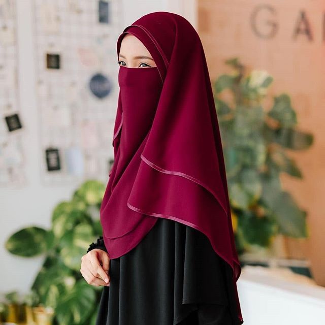 خلفيات بنات منتقبات