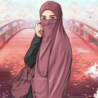 خلفيات بنات منتقبات