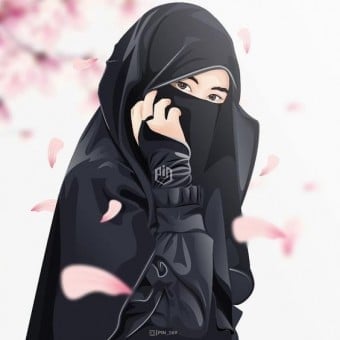 خلفيات بنات منتقبات
