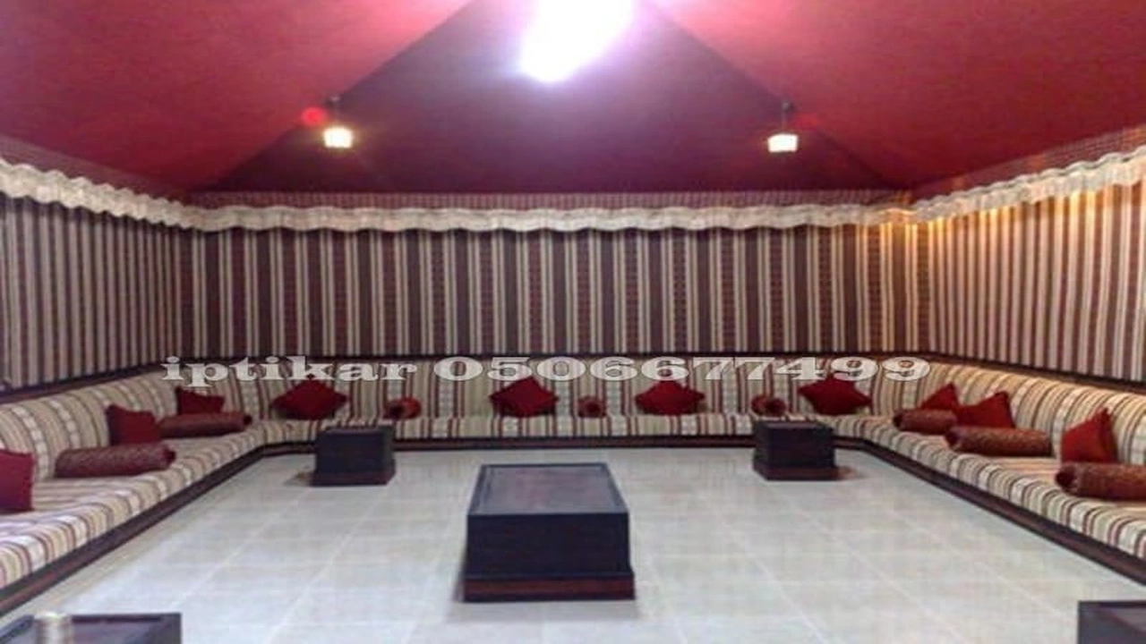 صورة خيام ملكية الجبيل