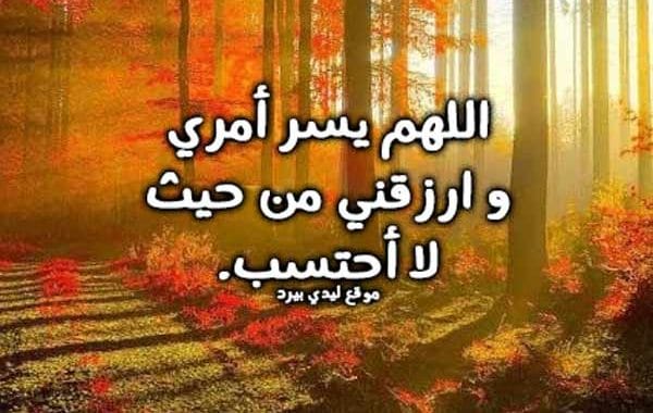 دعاء الرزق وتيسير الأمور