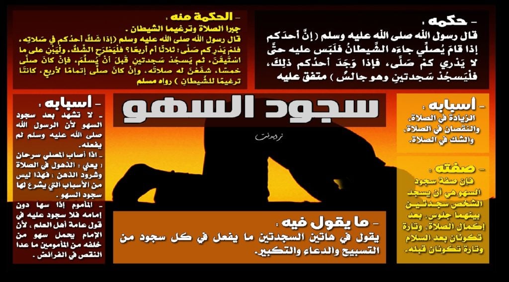 دعاء سجود السهو