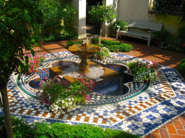 ديكورات حدائق منزلية صغيرة وبسيطة