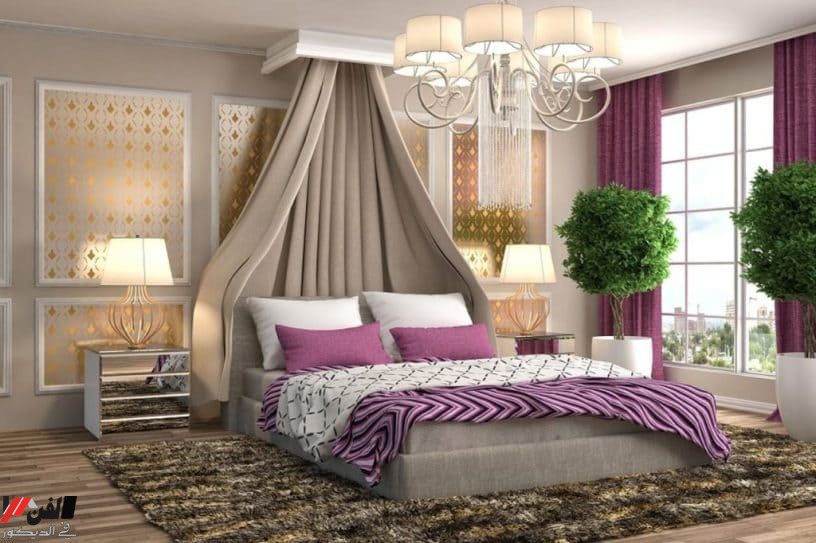 ديكورات غرف نوم للعرسان