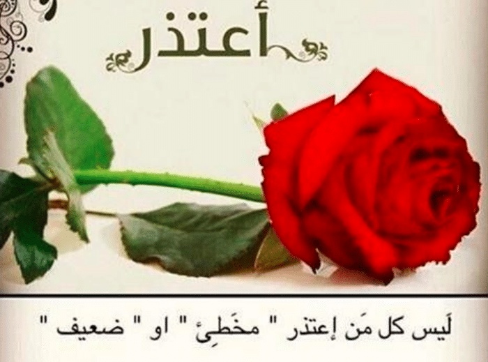 رسائل رد على الاعتذار