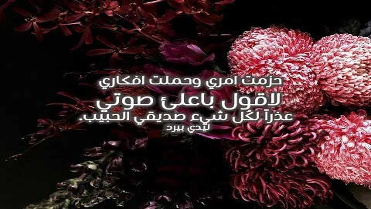 صورة رسالة اعتذار لصديق قصيرة للتعبير