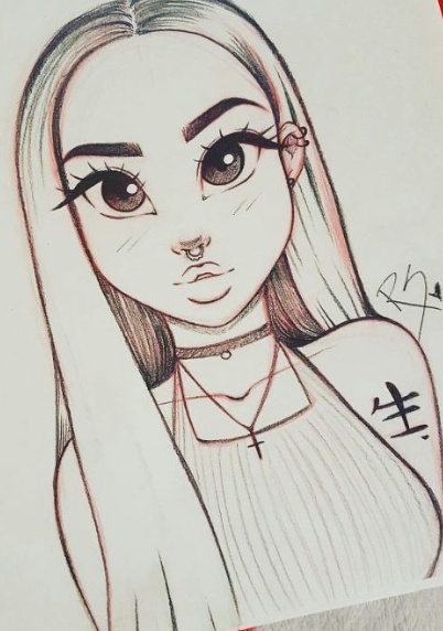 رسم بالرصاص