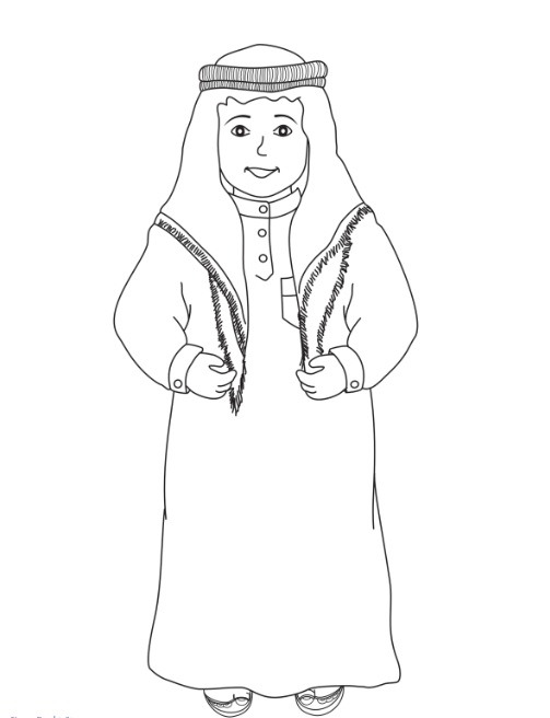 رسومات تلوين اليوم الوطني
