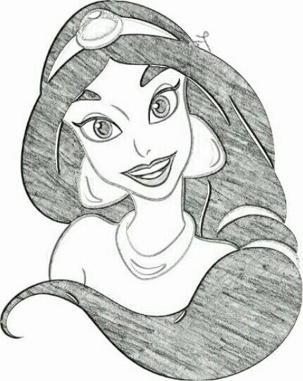 رسومات تلوين اميرات ديزني