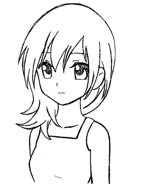 رسومات تلوين انمي للطباعة