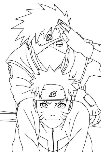 رسومات تلوين انمي للطباعة
