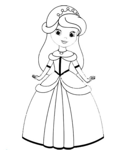 رسومات تلوين باربي