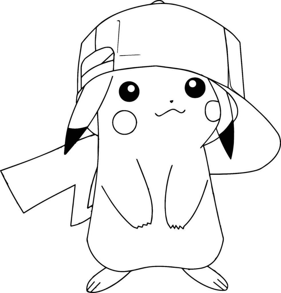 رسومات تلوين بيكاتشو