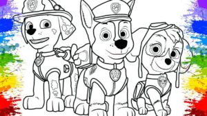 رسومات تلوين دوريات المخلاب