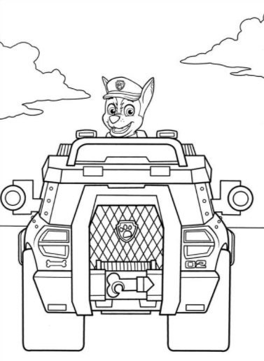 رسومات تلوين دوريات المخلاب