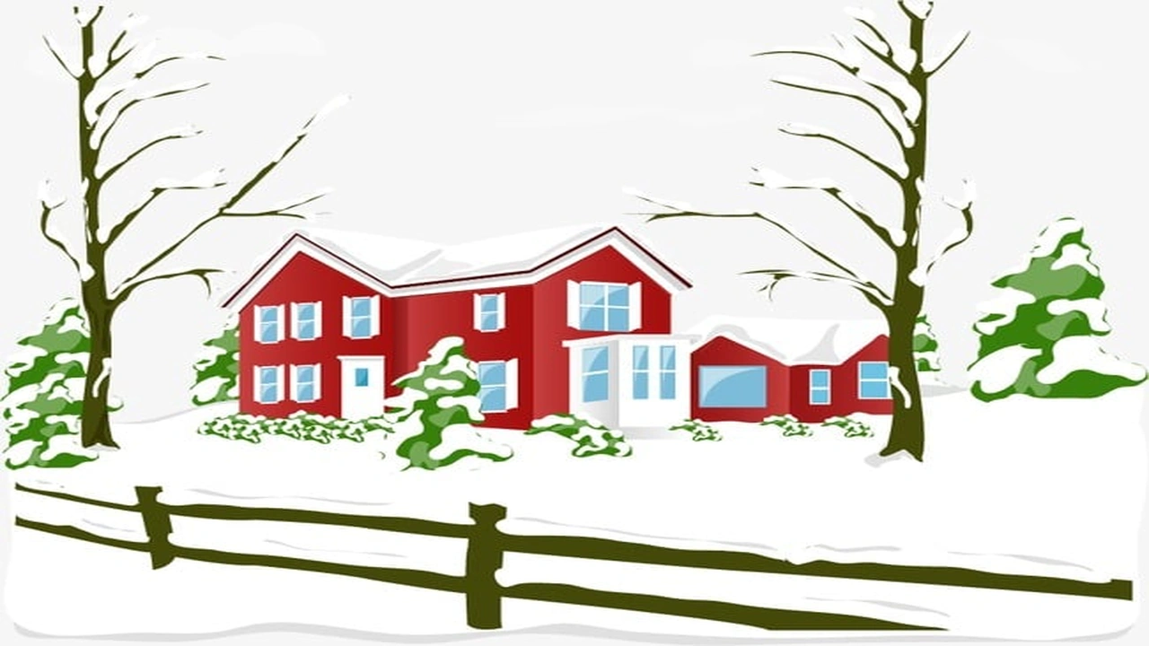 صورة رسومات تلوين شتاء