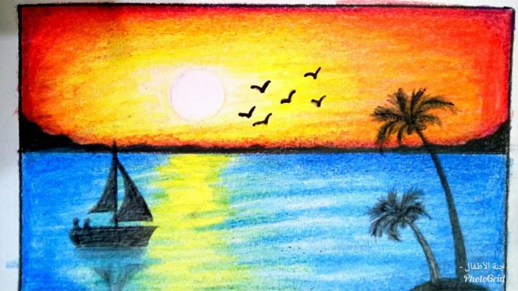 رسومات تلوين شمس