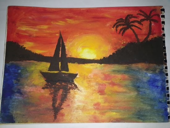 رسومات تلوين شمس
