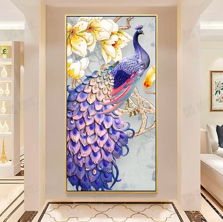 رسومات تلوين طاووس