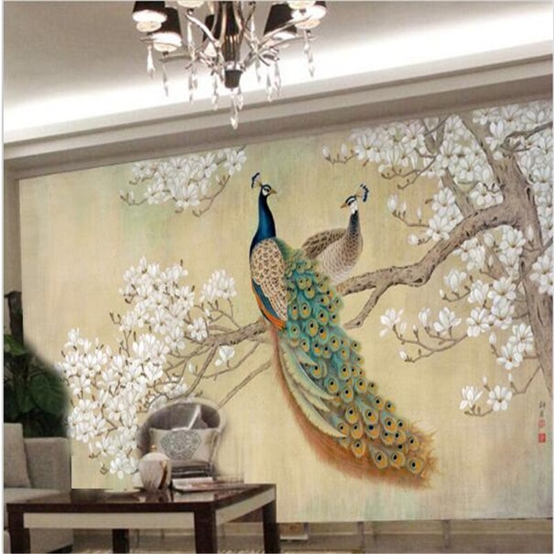 رسومات تلوين طاووس