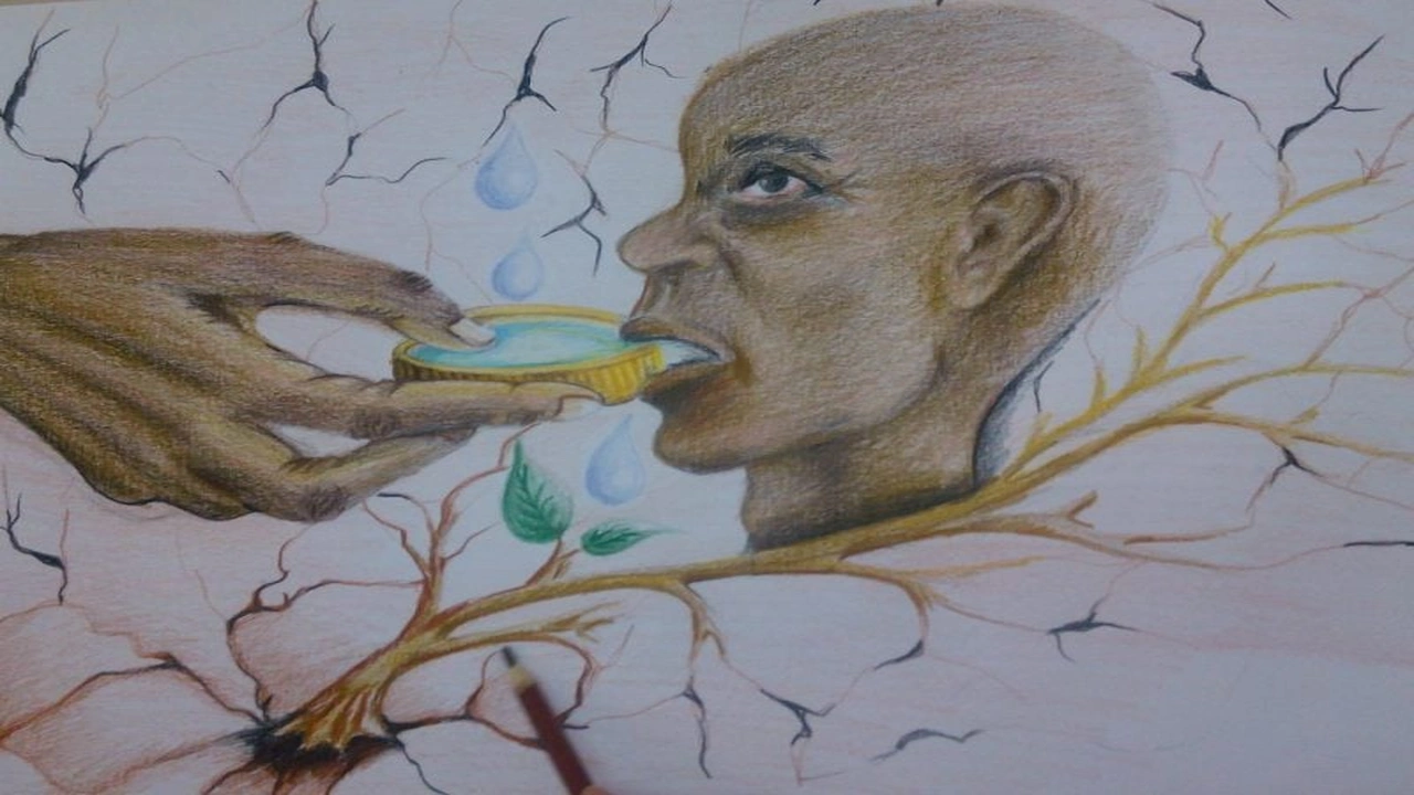 صورة رسومات تلوين عن ترشيد استهلاك الماء