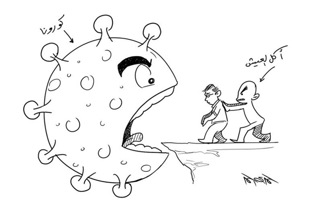رسومات للتلوين عن فيروس كورونا