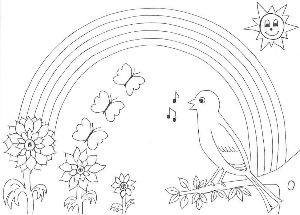 رسومات للتلوين فلة
