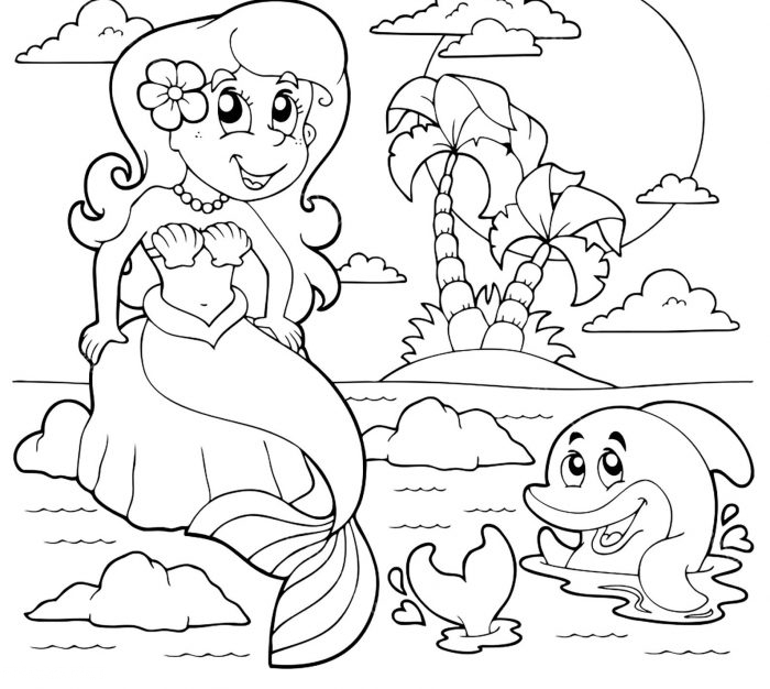 رسومات للتلوين فلة