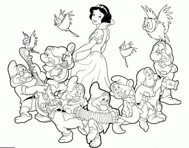 رسومات للتلوين فلة