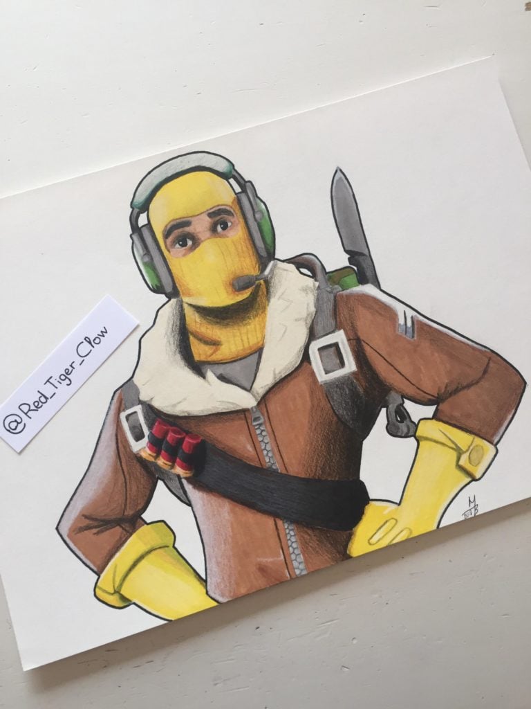 رسومات للتلوين فورت نايت
