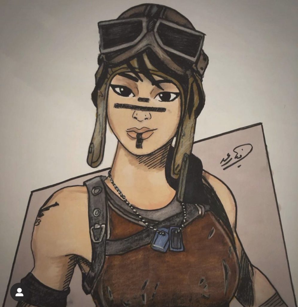 رسومات للتلوين فورت نايت