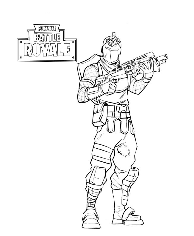 رسومات للتلوين فورت نايت