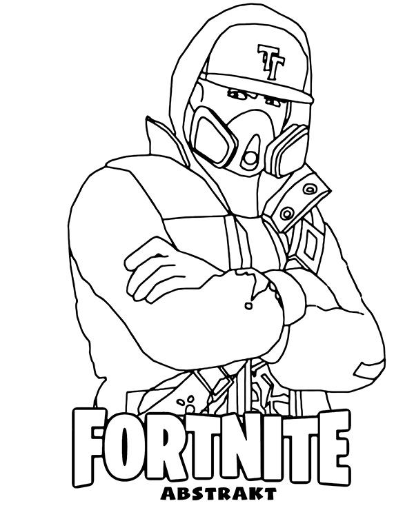 رسومات للتلوين فورت نايت