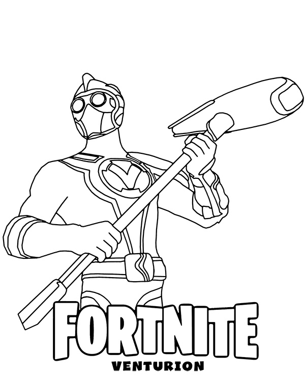 رسومات للتلوين فورت نايت