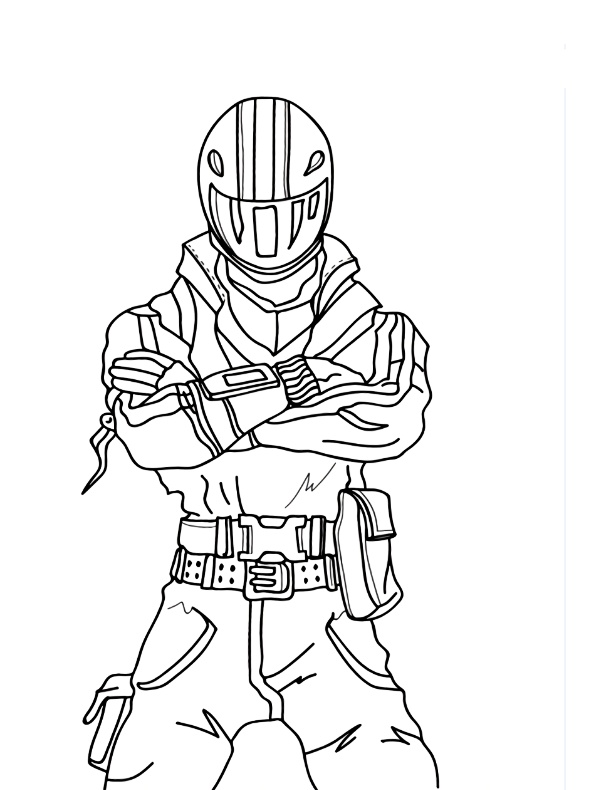 رسومات للتلوين فورت نايت