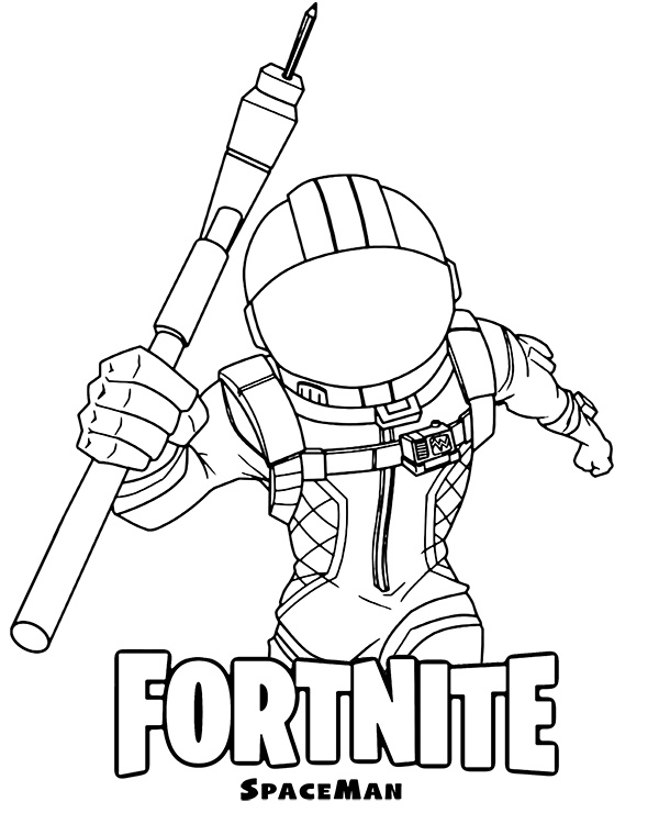رسومات للتلوين فورت نايت