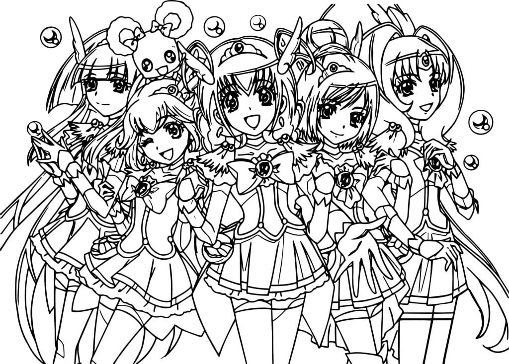 رسومات للتلوين قوة غليتر