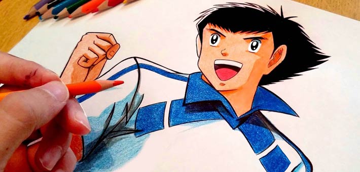 رسومات للتلوين كابتن تسوباسا