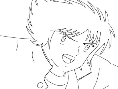 رسومات للتلوين كابتن تسوباسا