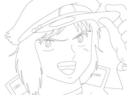 رسومات للتلوين كابتن تسوباسا