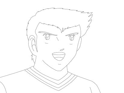رسومات للتلوين كابتن تسوباسا
