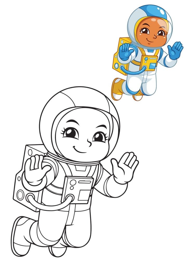 رسومات للتلوين مع النموذج