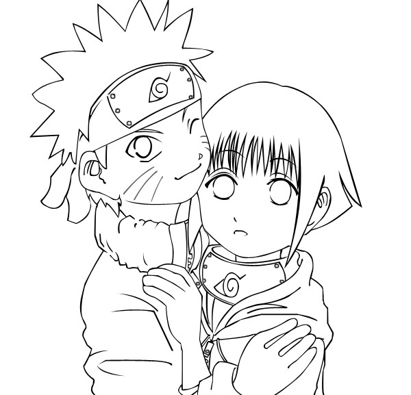 رسومات للتلوين ناروتو