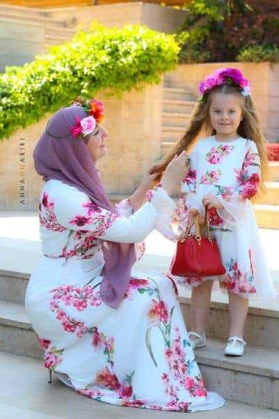 رمزيات ام وبنتها بنفس اللبس