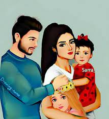 رمزيات ام وبنتها كرتون